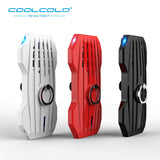 COOlCOLD Mobile Phone Cooling Pad Mute Gaming Cooler Fans Radiator With Ring Holder Stand with 2000mAh Rechargeable Power Bank