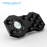 COOlCOLD Mobile Phone Cooling Pad Mute Gaming Cooler Fans Radiator With Ring Holder Stand with 2000mAh Rechargeable Power Bank