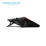 COOLCOLD Gaming Laptop Cooler Five Fans Led Screen 2 USB Mute Laptop Cooling Pad Notebook Stand For 12-17 inch Laptop Macbook